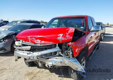 2002 Chevrolet Silverado 1500 Ls from USA, damaged, VIN 1GCEK19T02Z290774